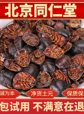 同仁堂原料中药材土元虫500g克正品地鳖虫土元干土元粉特级土鳖虫