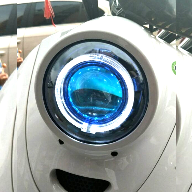 led透镜5代天使远近改装小绵羊