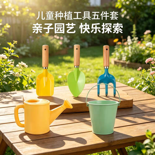 儿童园艺种植工具套装多肉种植幼儿园用铲子工具种植工具挖土工具