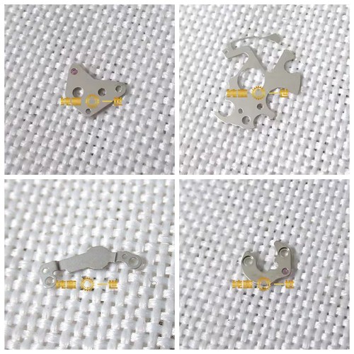 手表配件nh3536中叉夹板日历