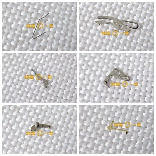 手表配件海鸥2892 拉旦拉档离合杆压簧压片 止秒杆活动机鸡千斤簧