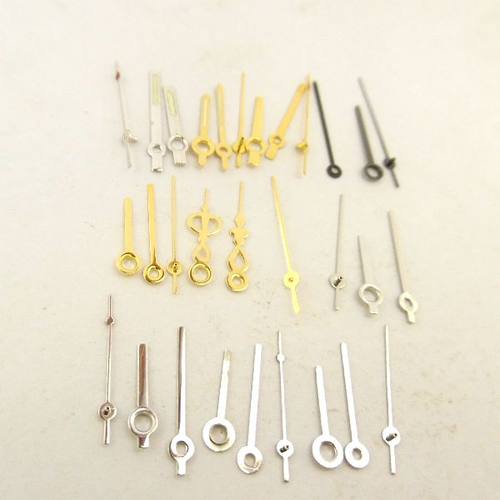 7120表针金色钢色时分手表配件