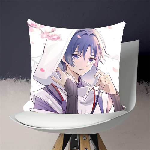 流浪者定制抱枕原神动漫玩偶靠垫学生宿舍床头靠背二次元周边礼物