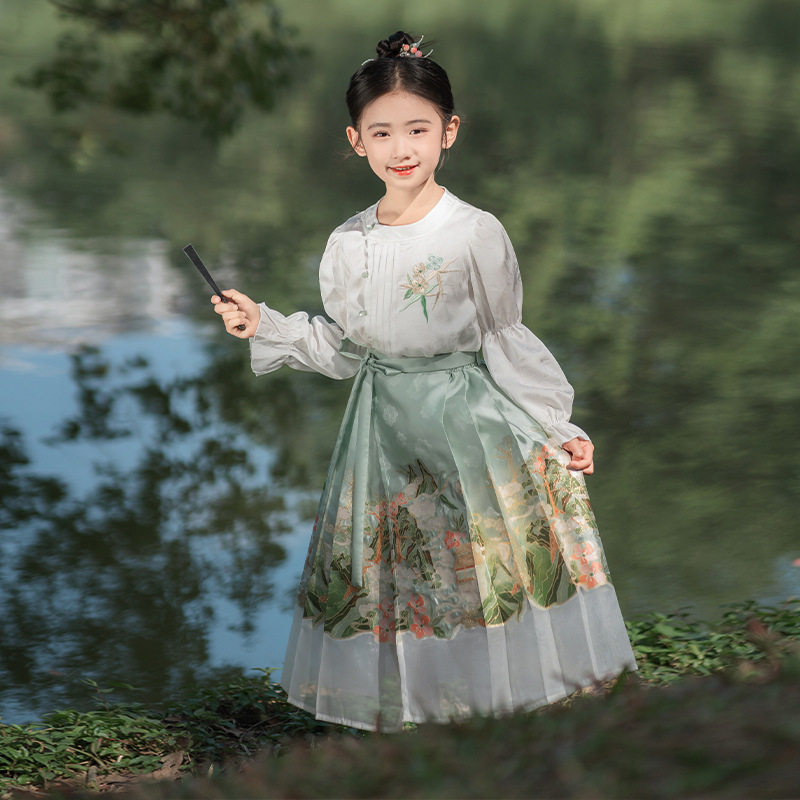 2025春季新款女童汉服民族风汉服