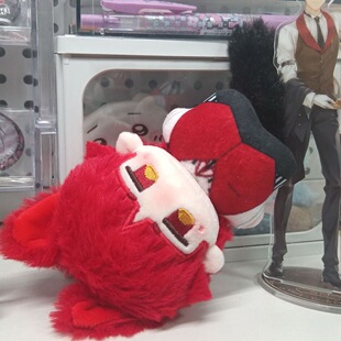 原创正版入间同学入魔了新欧佩拉属性10cm棉花娃娃小猫管家印花体