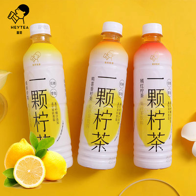 喜茶鸭喜香柠茶450ml*15瓶