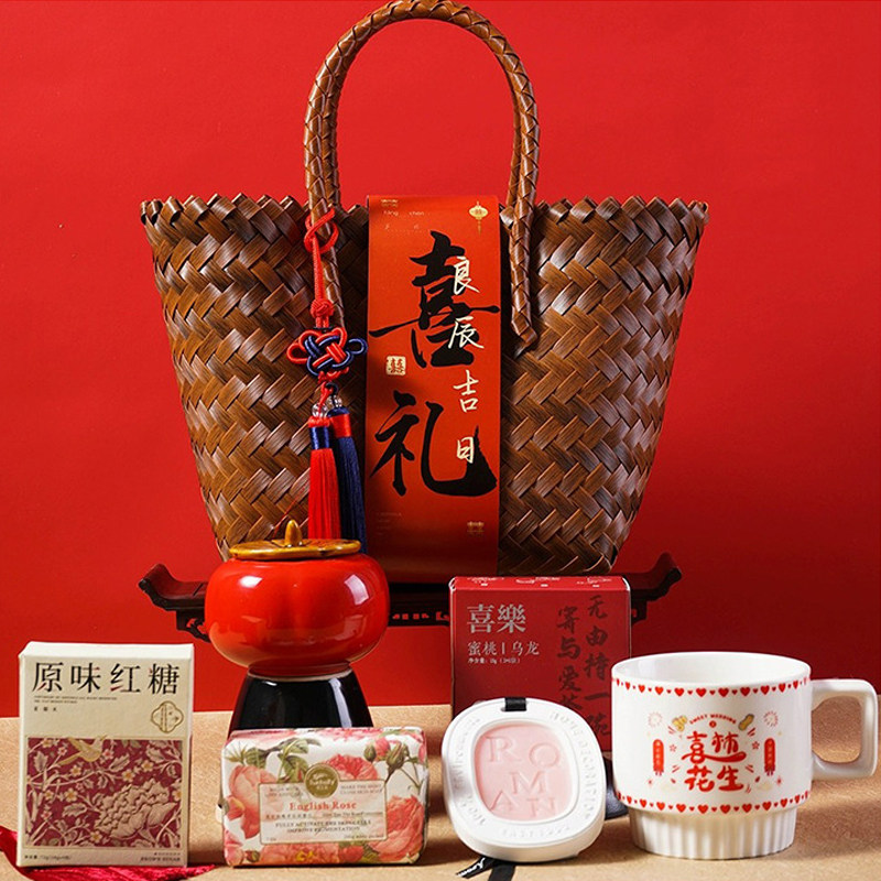 新中式婚礼品节日包装袋结