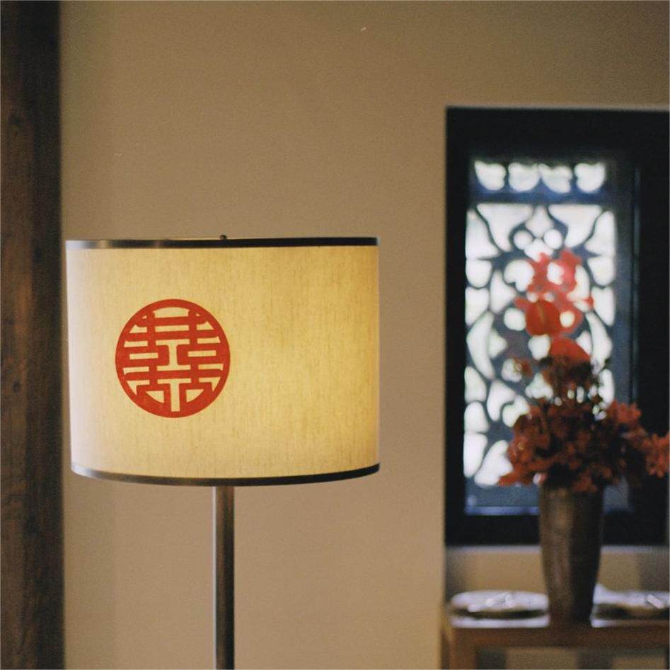 喜字结婚专用拍照小圆贴楼