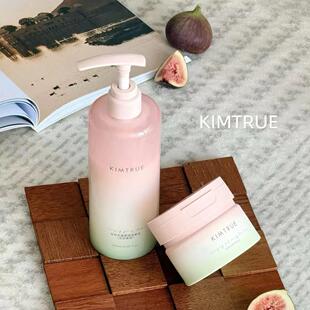 KIMTRUE且初溜溜洗发水无花果顺滑 蓬蓬氨基酸控油洗发膏发膜