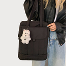 14寸手提电脑包15寸笔记本电脑包平板收纳包可套拉杆箱 韩国单肩电脑包多用通勤包ipad防护包13.3 新款 竖版