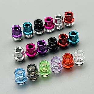 限量510/bb drip tip 510 bb 滴嘴 铝 pc材质 用于bb盒子 aio盒子