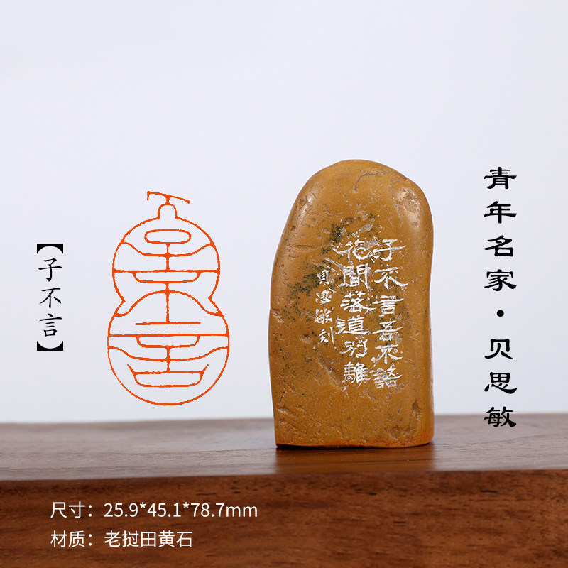 西泠旗舰店贝思敏《子不言》