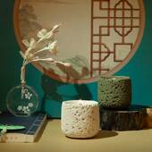 西泠印社集团孤山纪香薰蜡烛手工家用卧室礼盒送礼伴娘伴手礼生日礼物女生室内小众持久点火高级房间摆件艺术