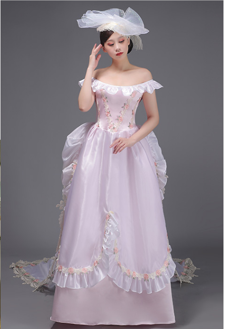 出租19世纪维多利亚时期巴斯尔裙复古欧式礼服别墅轰趴生日写真服