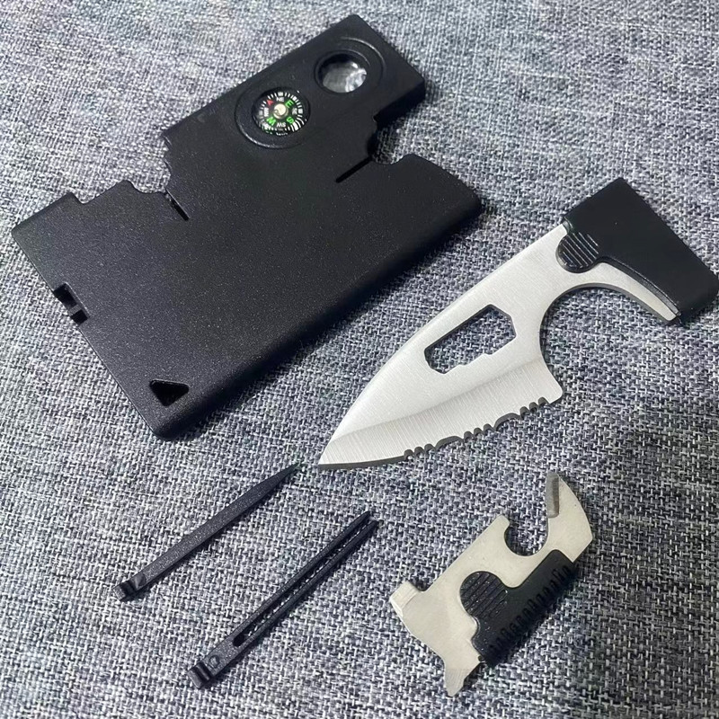 口袋多功能工具卡不组合EDC刀卡