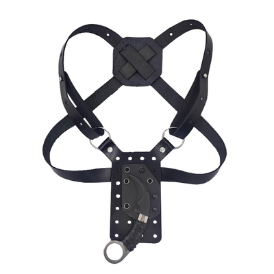 牛皮贴身肩套背带刀套搭载板背带