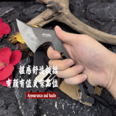 米勒大颈小手斧大号户外一体龙骨战术斧高硬度便携求生野营小斧头