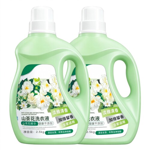 山茶花香洗衣液深层去渍除螨留香家用大容量装柔顺护衣持久留香