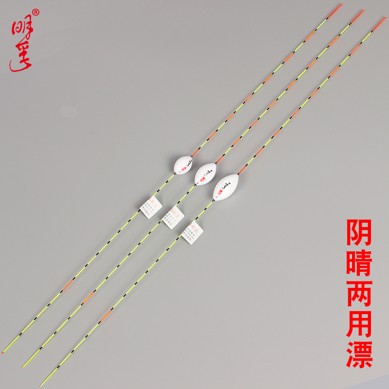明孚浮漂阴天轻口鲫鱼近视醒目