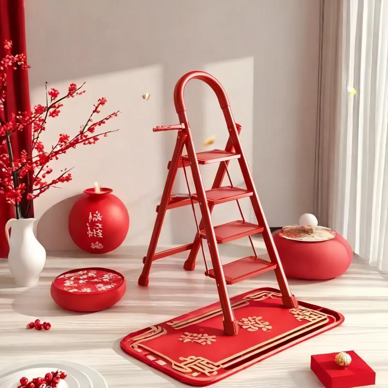 家用梯子折叠加厚多功能人字梯