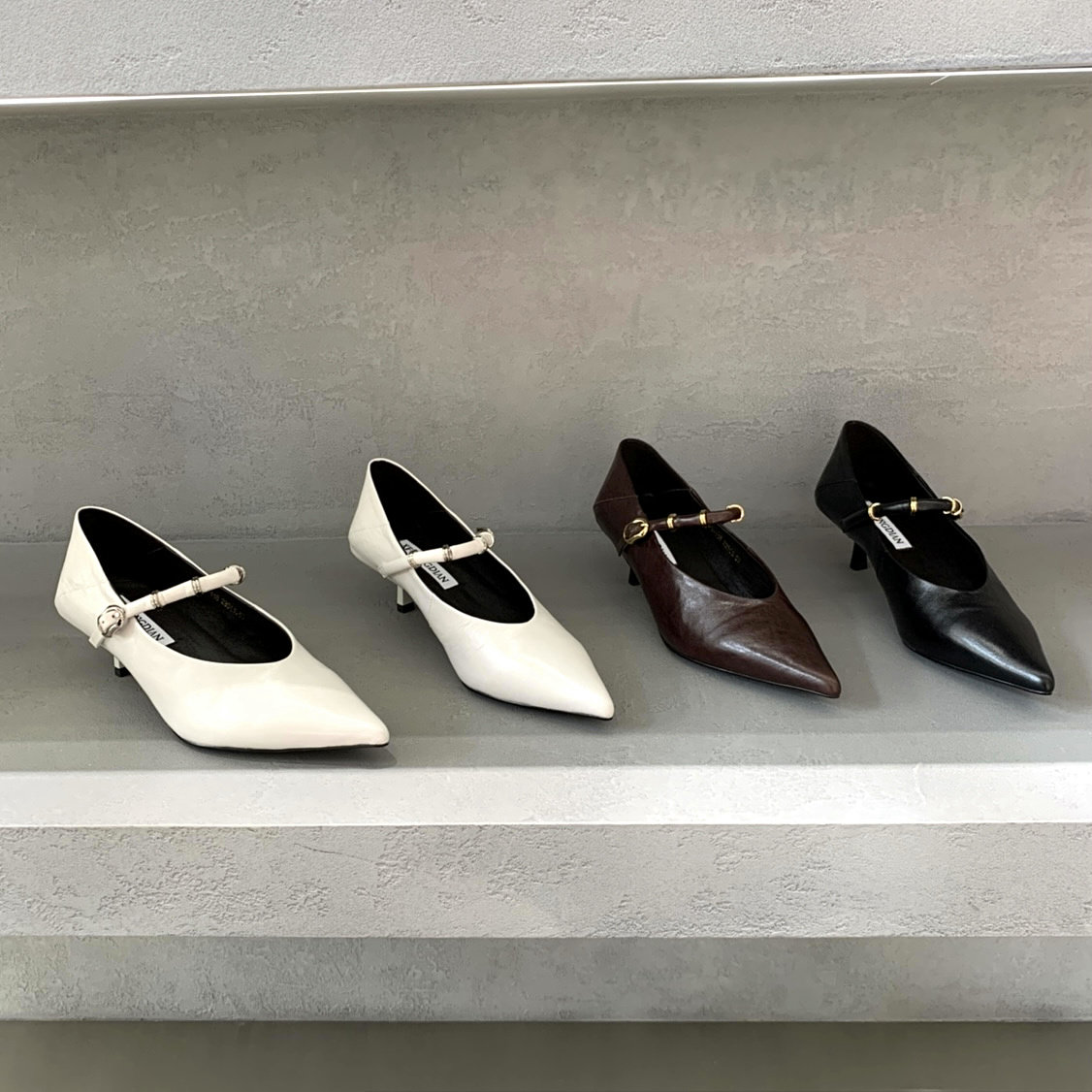 欧洲站女鞋2026春季新款欧货真皮浅口绑带尖头时尚高跟鞋女细跟潮