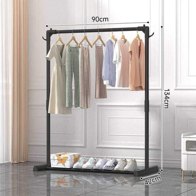 特粗移动衣架家用卧室阳台衣架轻奢落地衣架加粗加厚置地,收纳整理,晾晒杆,淘宝优惠券,粉丝福利购,淘宝优惠卷
