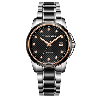 天王瑞士机芯商务男士机械表