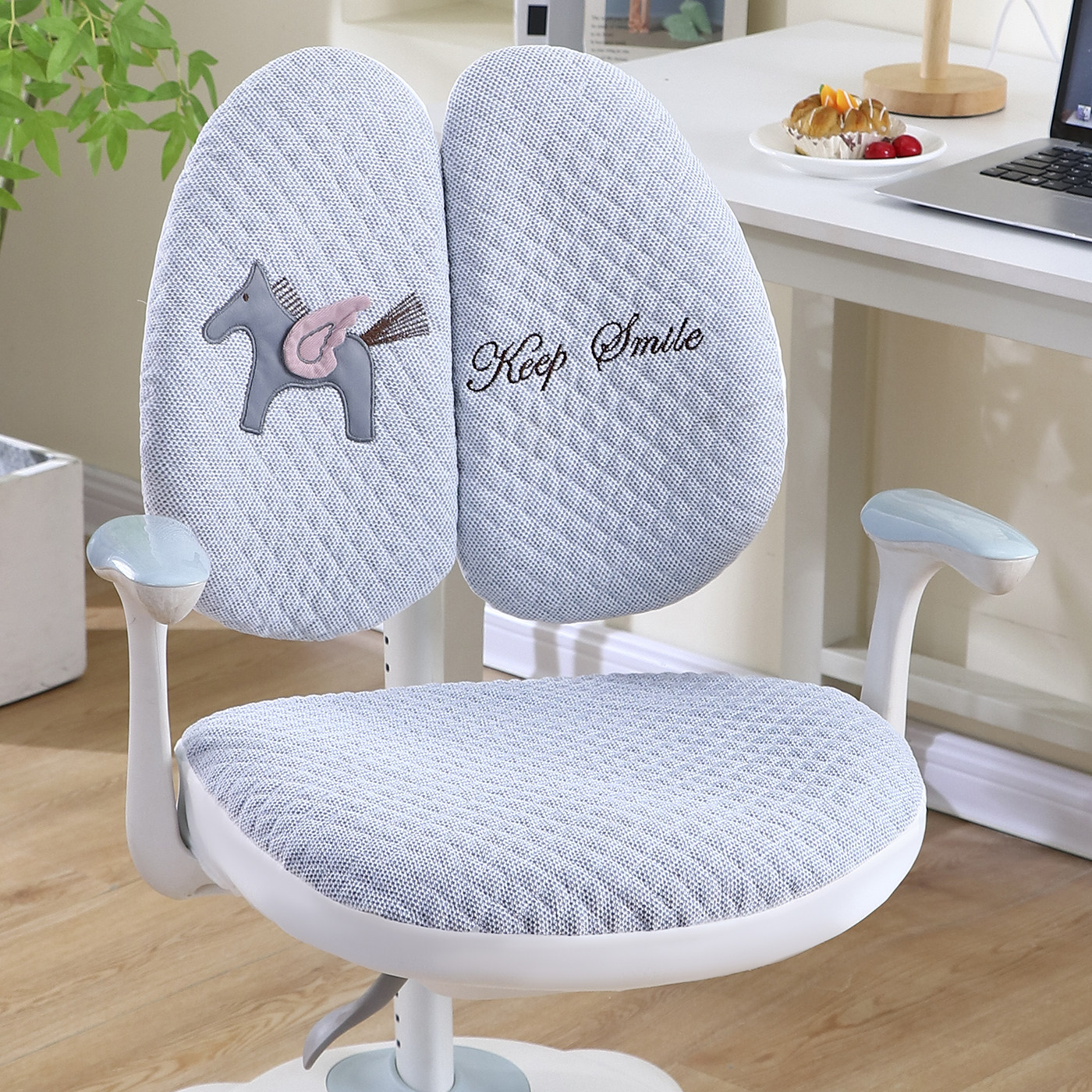 儿童卡通学习椅套加厚椅子套罩防滑学生书房写字分体式儿童椅套罩,居家布艺,椅套/椅垫,淘宝优惠券,粉丝福利购,淘宝优惠卷