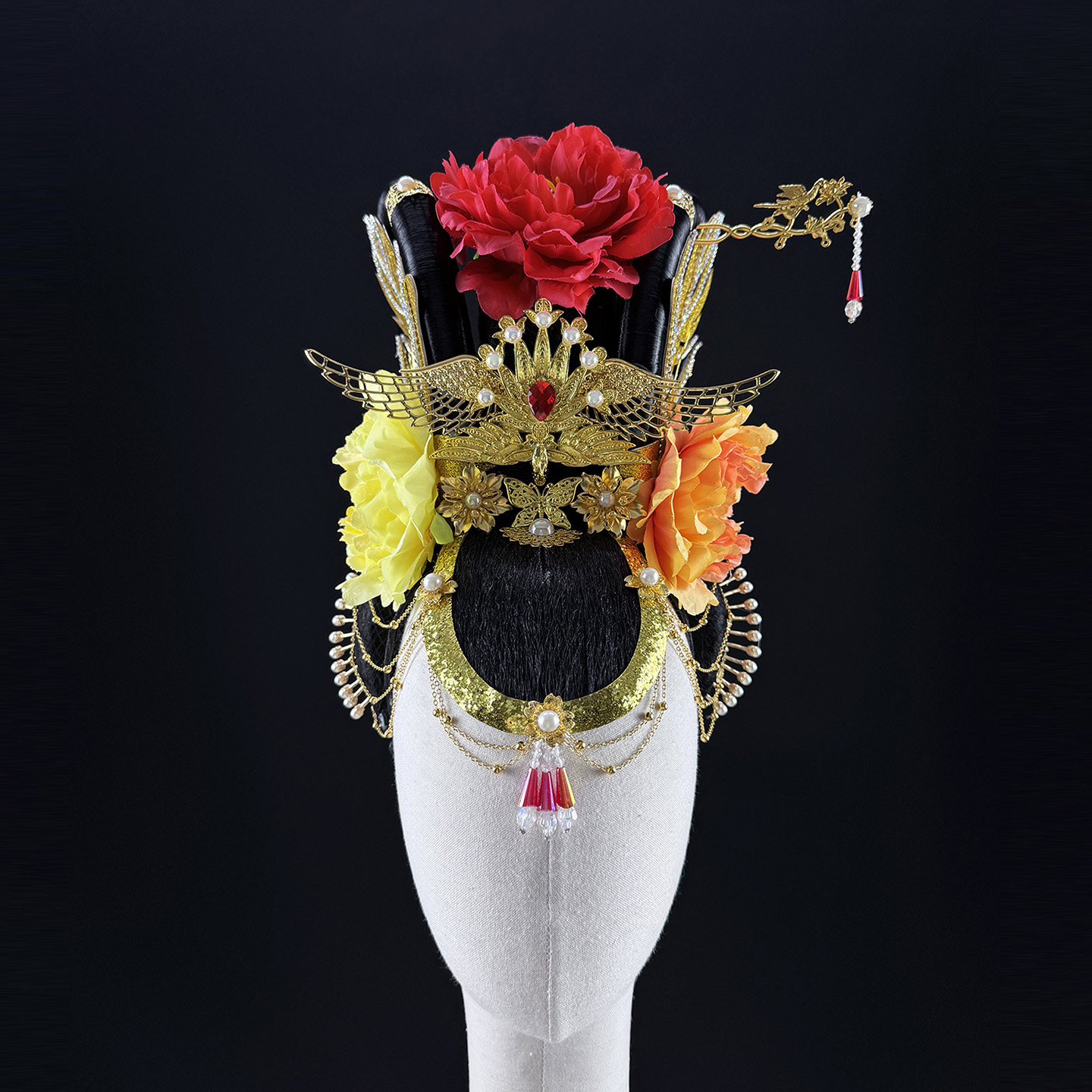 中国古典十二花神头饰