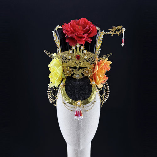 中国古典十二花神头饰