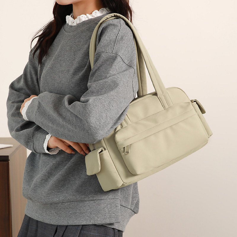 高级感波士顿包女通勤单肩包大容量轻便手提包女士腋下包百搭挎包,箱包皮具/热销女包/男包,通用款女包,淘宝优惠券,粉丝福利购,淘宝优惠卷