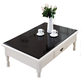 软玻璃桌垫不透明桌布茶几垫隔热餐桌布黑色电视柜客厅2024磨砂