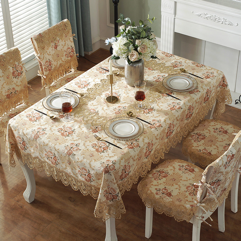 金粉世家欧式田园餐桌布简约现代台布茶几布椅子靠垫套装中式餐巾,居家布艺,桌布,淘宝优惠券,粉丝福利购,淘宝优惠卷