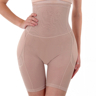 薄款 女加垫假屁股假臀假胯瘦腹束腰无痕 高腰收腹提臀丰臀丰胯内裤