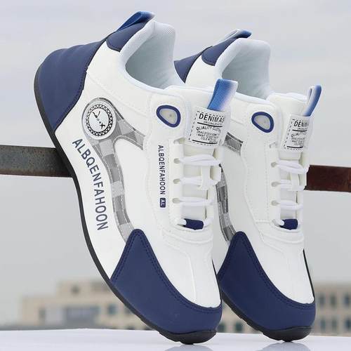 男鞋皮面防水防滑高档次旅游鞋