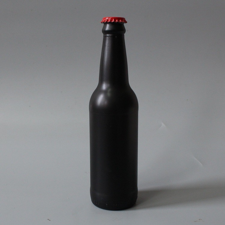 330ml蒙砂碳酸饮料玻璃啤酒瓶