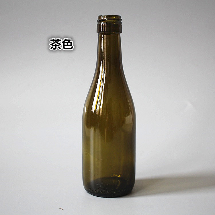 新款187ml 200ml小酒瓶玻璃 烧酒瓶 白酒瓶 酵素瓶 分装密封瓶