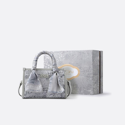 fion菲安妮巧锦迷你托特包小方包