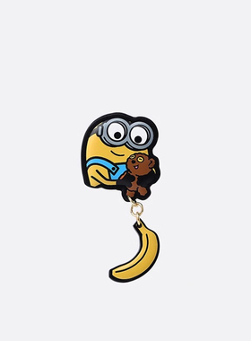 Fion/菲安妮小黄人手作包挂可爱包包挂饰真皮小众配饰FFAFRLO系列