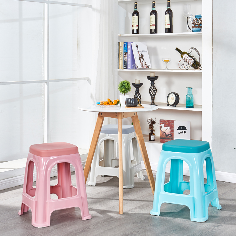 高等客厅防滑现代创意塑料凳子