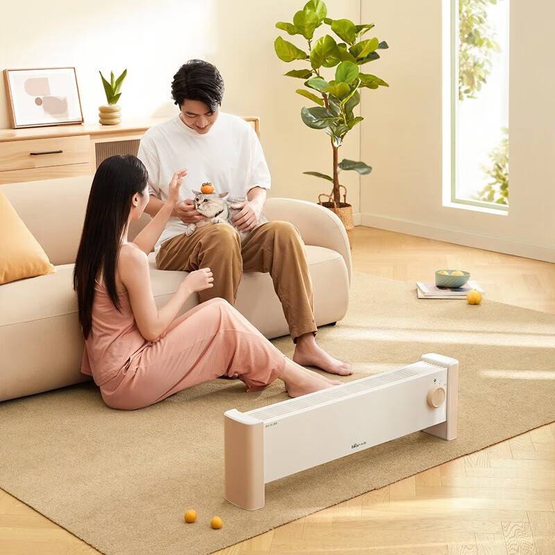 专柜正品小熊电暖气踢脚线取暖器暖风机速热家用立式DNQ-P20G5