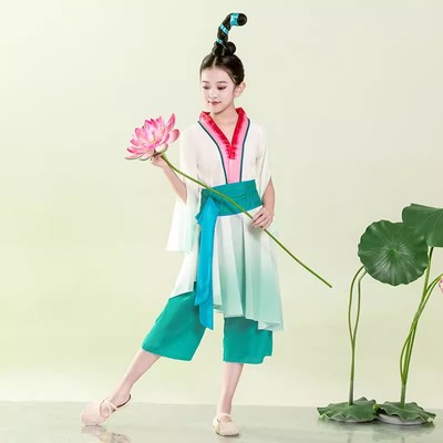 莲鼓越歌行儿童古典舞荷花灼灼