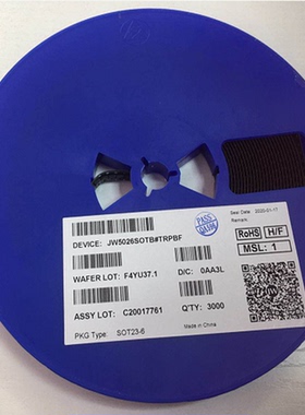 全新原装JW5026 贴片SOT23-6 丝印JWBHJ 40V 1A DC-DC 降压芯片