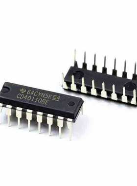 全新原装CD40110BE CD40110 直插DIP-16 译码 锁存 显示驱动器