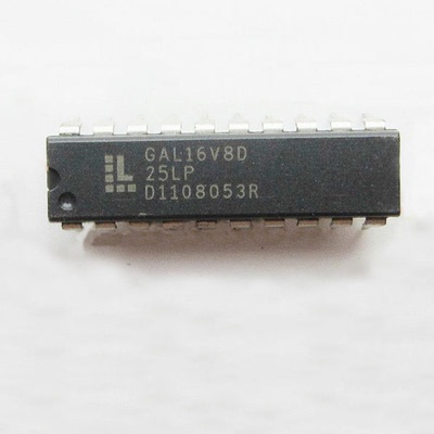 全新原装GAL16V8D-25LPN GAL16V8D 直插DIP20脚 可编程逻辑器件