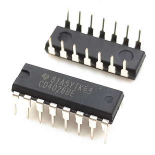 全新原装CD4026BE  直插DIP16 逻辑芯片 CMOS十进制计数器/分频器