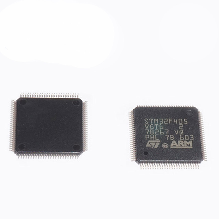 全新原装STM32F405RGT6 STM32F405VGT6 LQFP-64/100 ARM微控制器