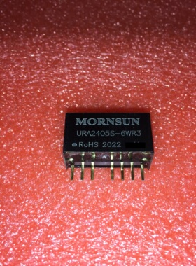 全新原装 URA2405S-6WR3金升阳DC-DC电源模块9-36V转正负5V600mA