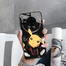 华为mate30pro手机壳p40pro玻璃mate20可爱P30女款防摔nova5pro