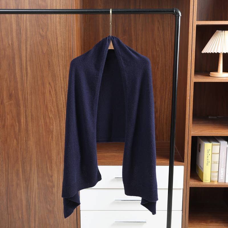 羊绒围巾针织披肩两用斗篷秋冬开衫空调毯毯沙发毯女围脖礼物